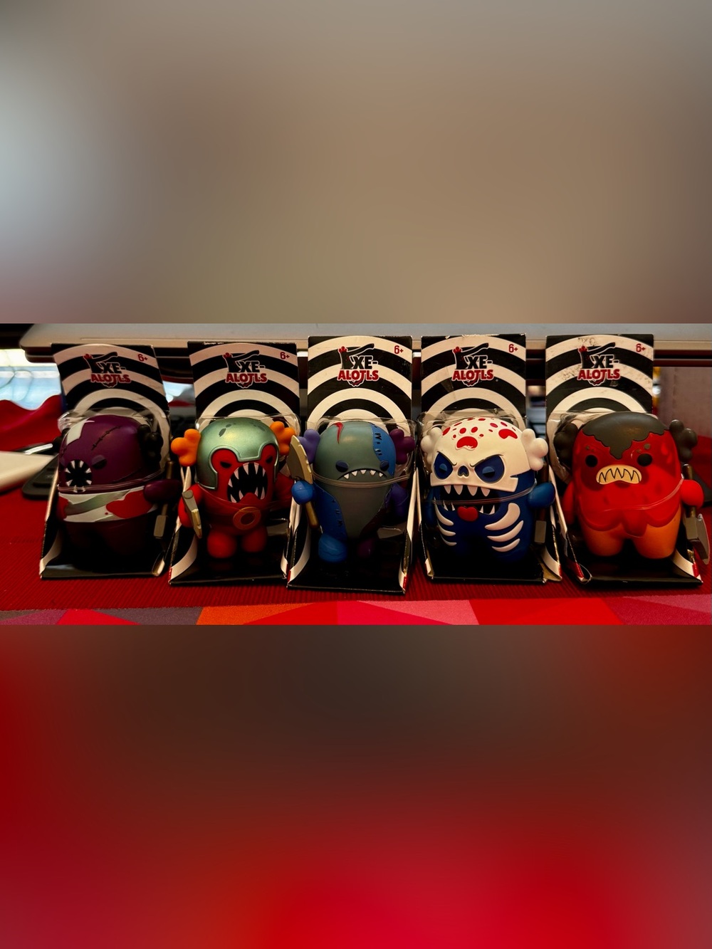Axelotls 5 pieces Vinyl Figures
